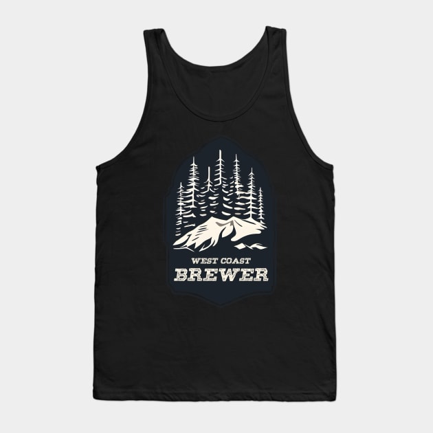 West Coast Brewer Tank Top by Magnetar